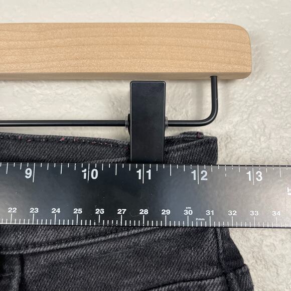 Free People We The Free French Girl Flare Jean Misty Black 24 Revolve - Picture 15 of 16